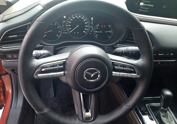 Mazda CX-30 cena 132840 przebieg: 21000, rok produkcji 2022 z Kraków małe 232